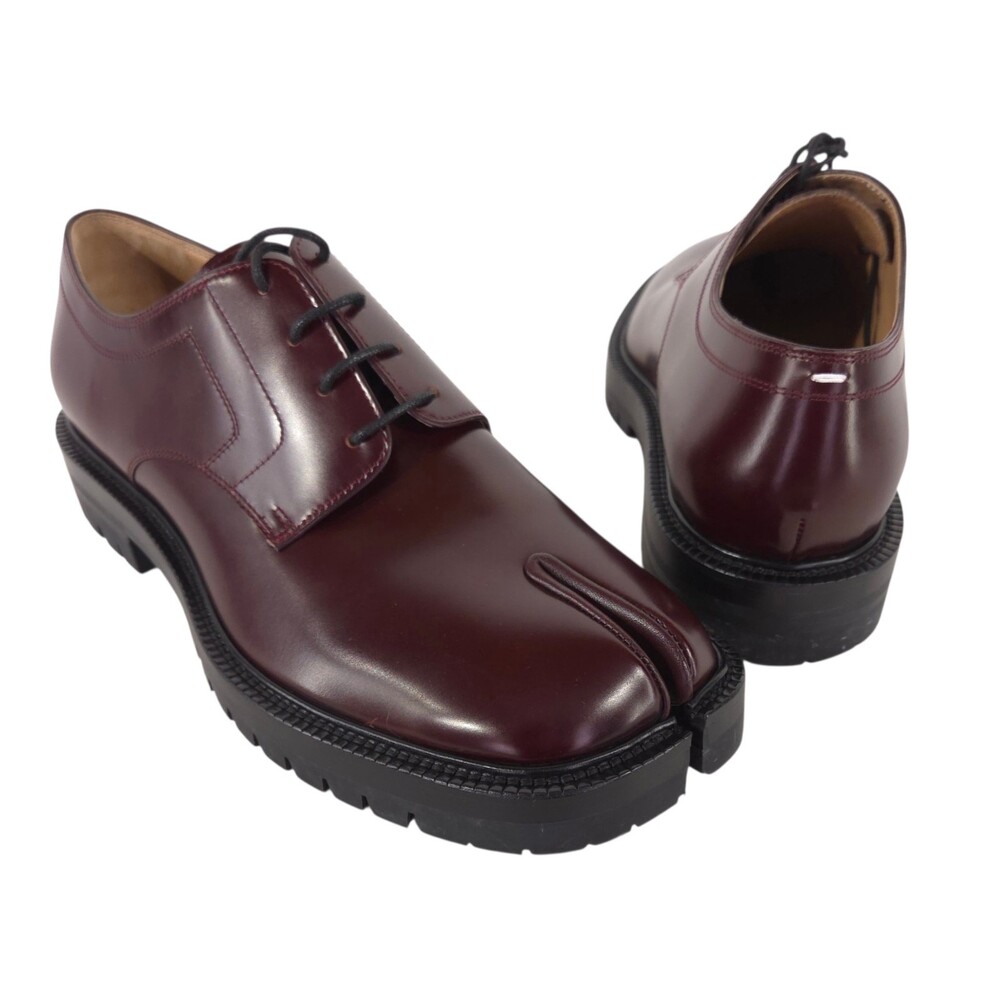 Maison Margiela Tabi Oxfords US 10 EU 43 Mens Bordeaux Chunky $1350